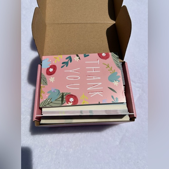 Thank You Cards with Envelopes New Boxed Set of 48 Cards and 50 Envelopes - Picture 9 of 10